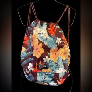 Dakine Tropical Floral Drawstring Bag - Multicolor